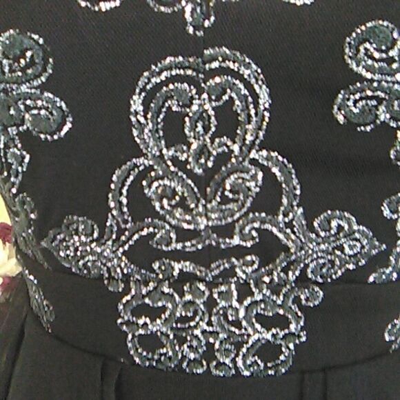 Windsor Black Layered  Formal Whimsigoth RedCarpet - Picture 5 of 16